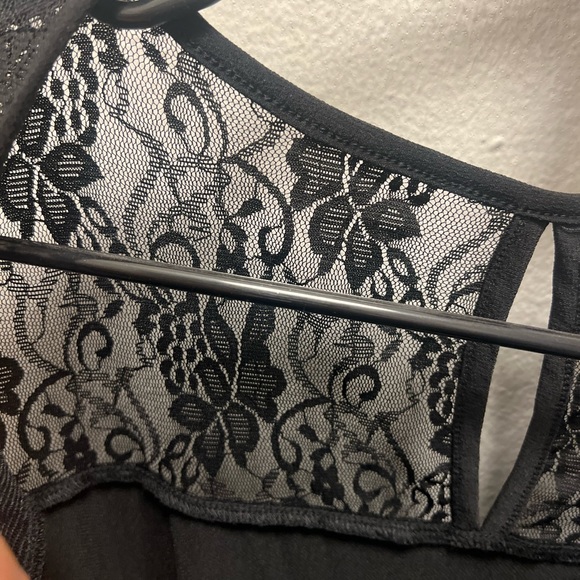 joie de vivre woman’s lace blouse, color, black size 3x new with tags - Picture 4 of 6